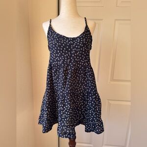 Brandy Melville Dark Blue Floral Dress
